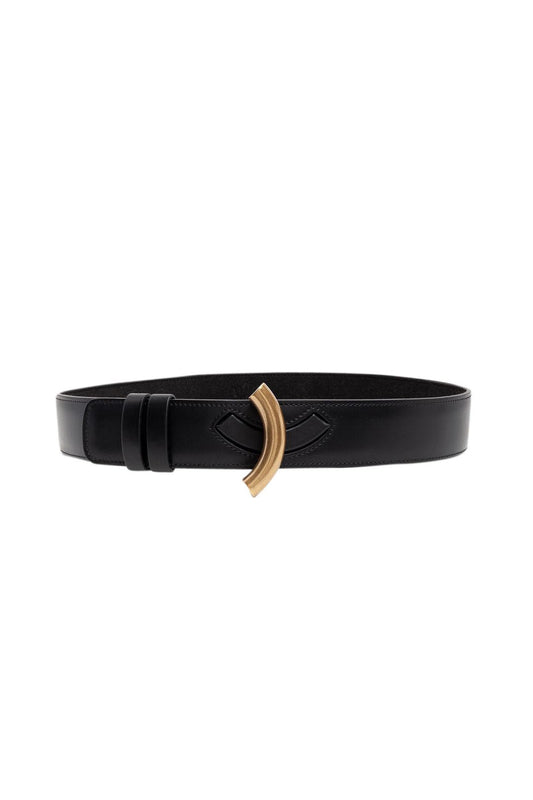 Liffner-Maccheroni leather belt-dgallerystore