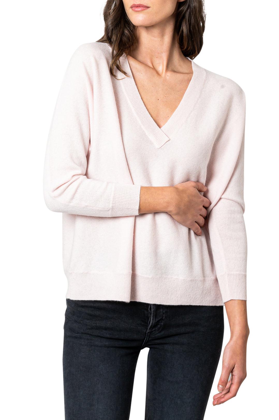 Lisa Yang-Cashmere V-neckline sweater-dgallerystore