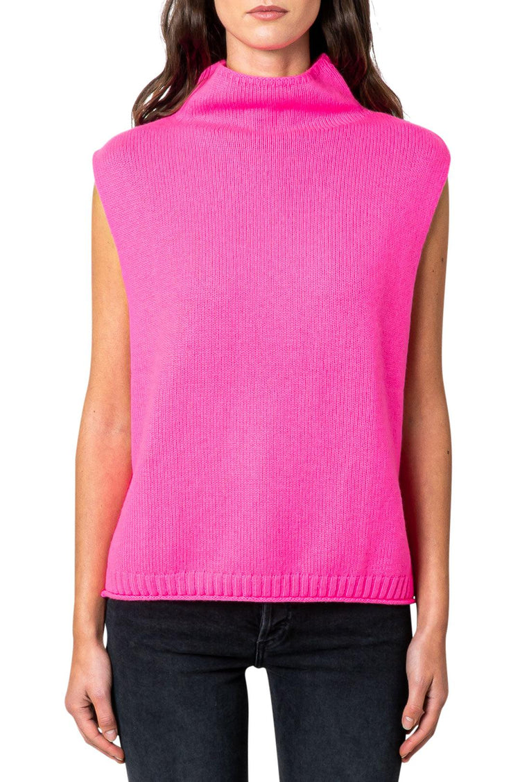 Lisa Yang-Cashmere sleeveless sweater-dgallerystore