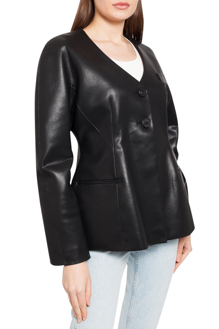 Lvir-Eco-leather jacket-dgallerystore