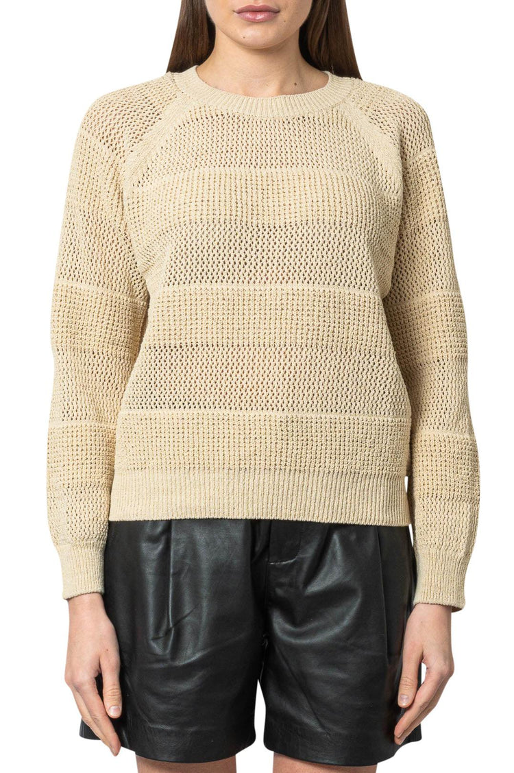 Missing You Already-Knit ribbed sweatshirt-dgallerystore