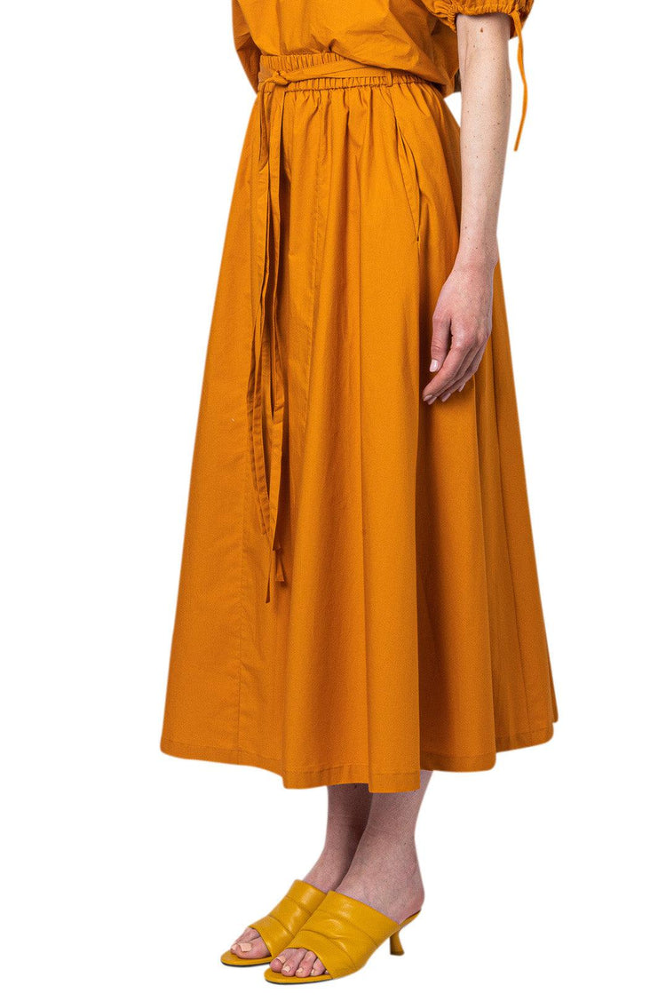 Missing You Already-Pleated long skirt-dgallerystore