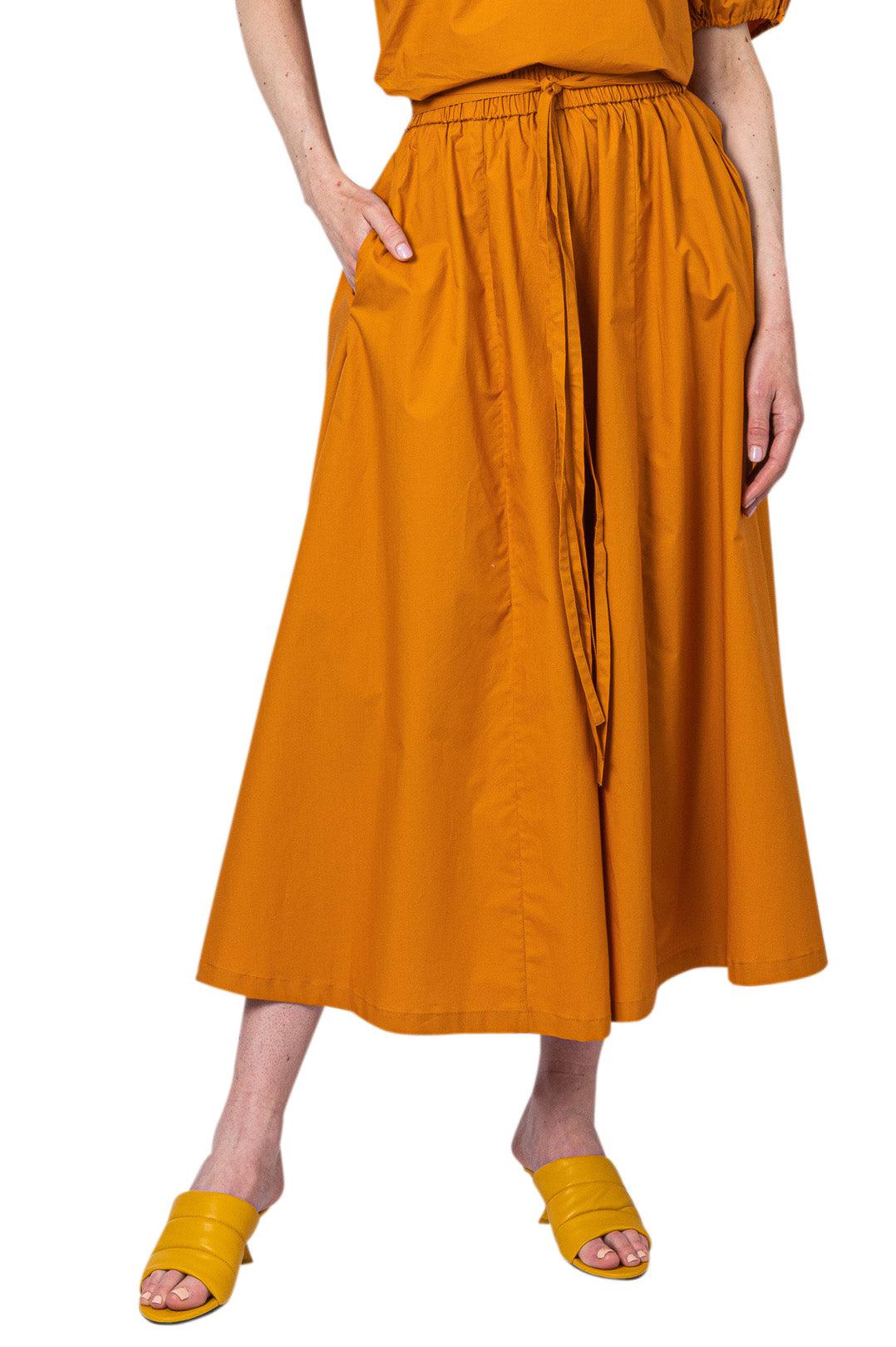 Missing You Already-Pleated long skirt-dgallerystore