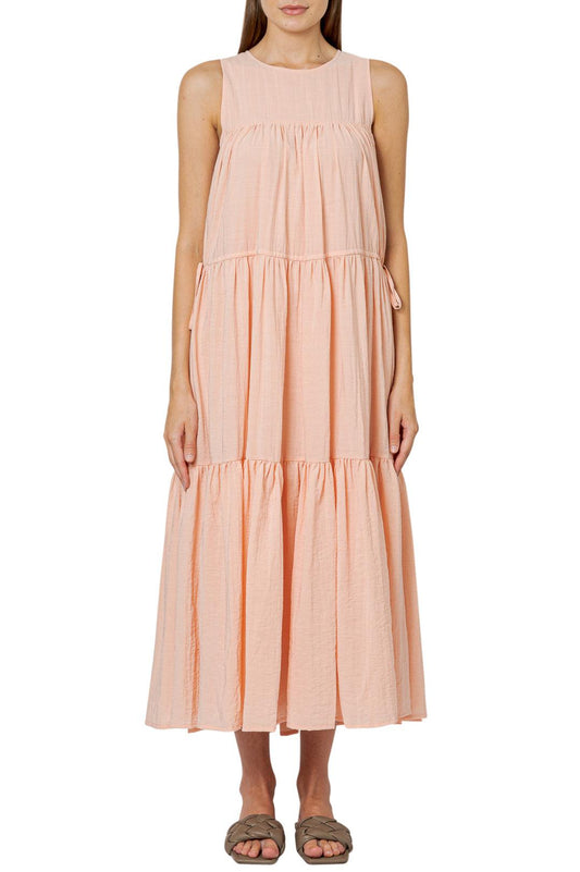 Missing You Already-Ruffled long dress-dgallerystore