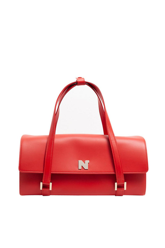 NINA RICCI-Leather handbag with logo-19HRS0170VM008255412 COL. U2098-dgallerystore