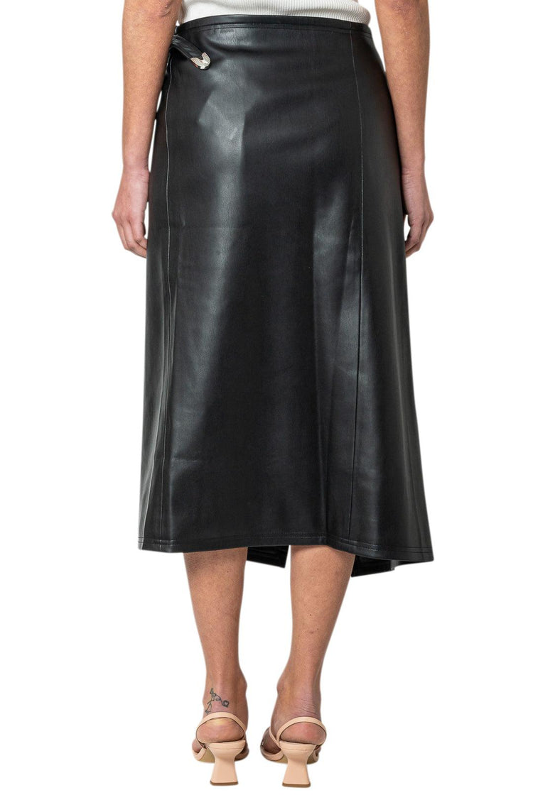 Simon Miller-Wrap-over long skirt-dgallerystore