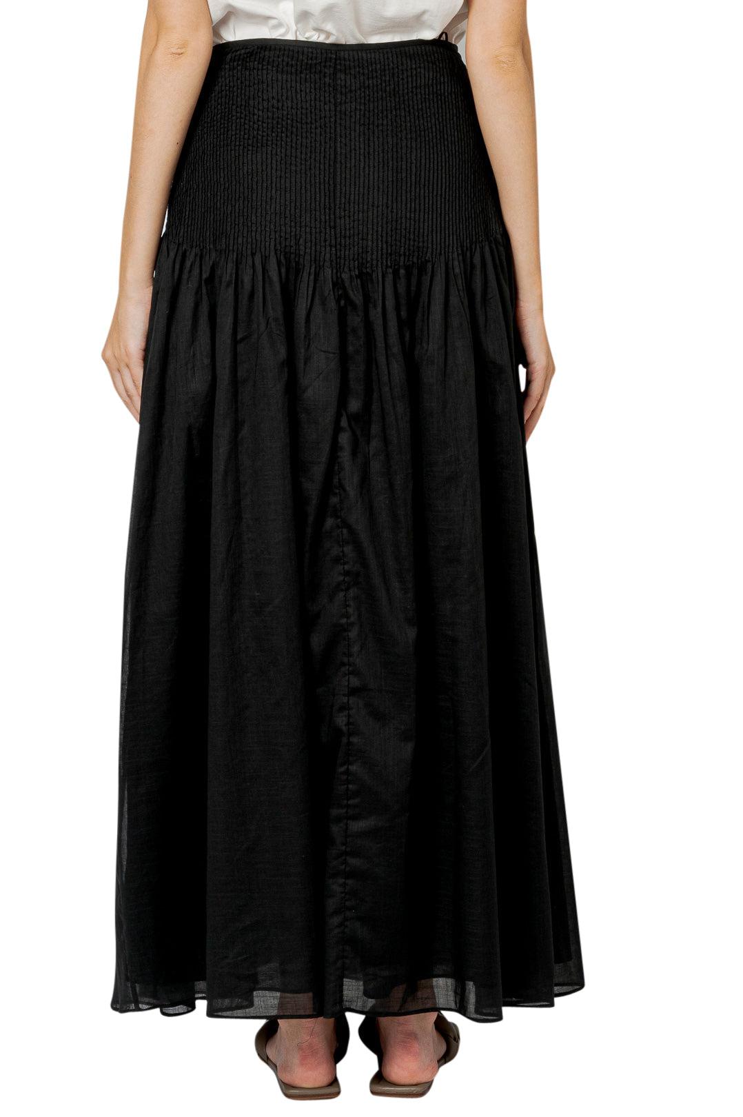 Sir The Label-Flared long skirt-dgallerystore