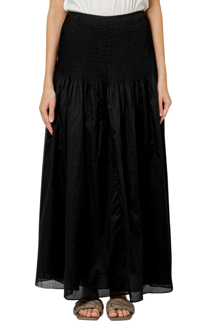 Sir The Label-Flared long skirt-dgallerystore