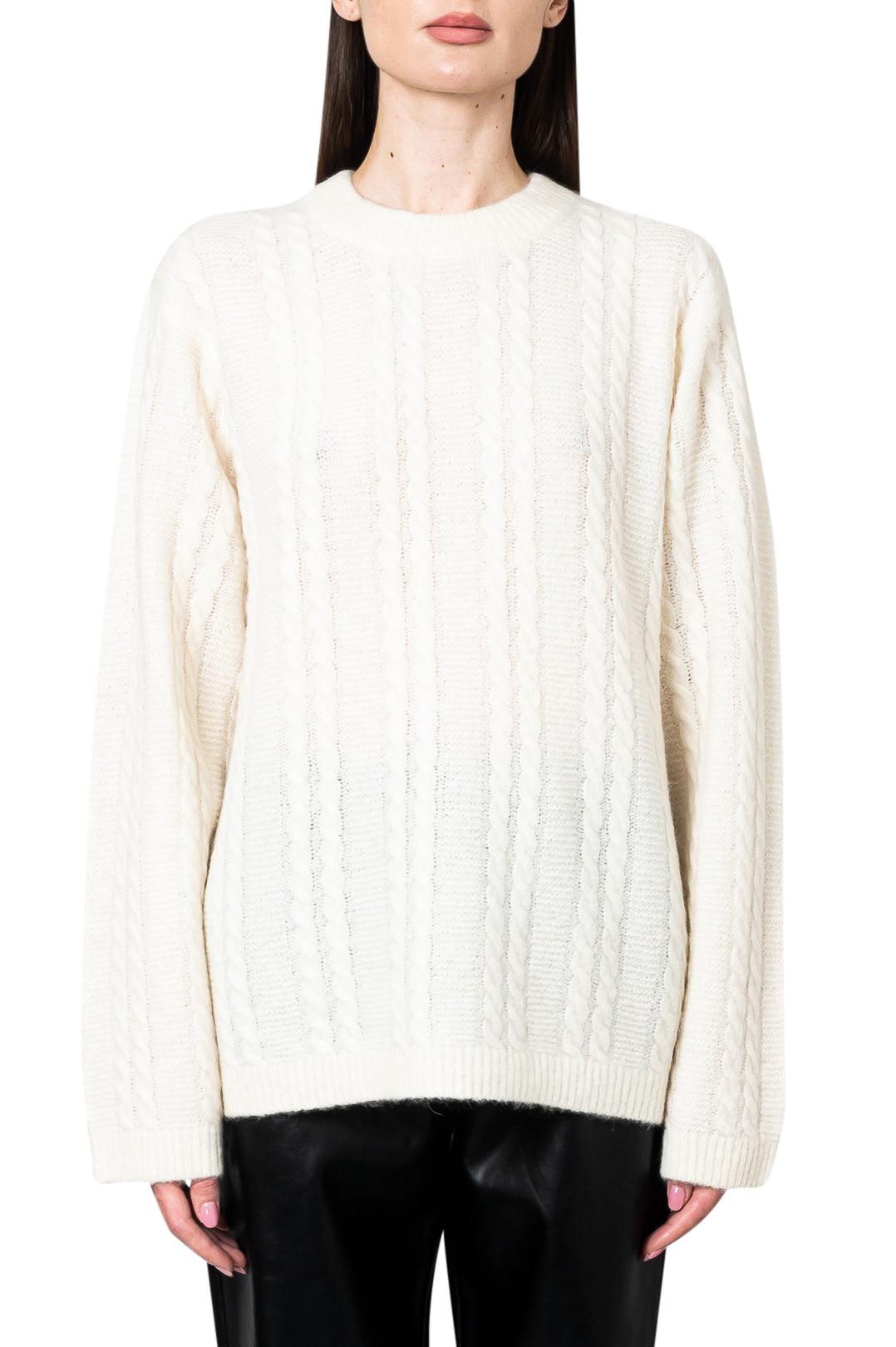 The Garment-Alpaca and wool cable sweater-18240-dgallerystore