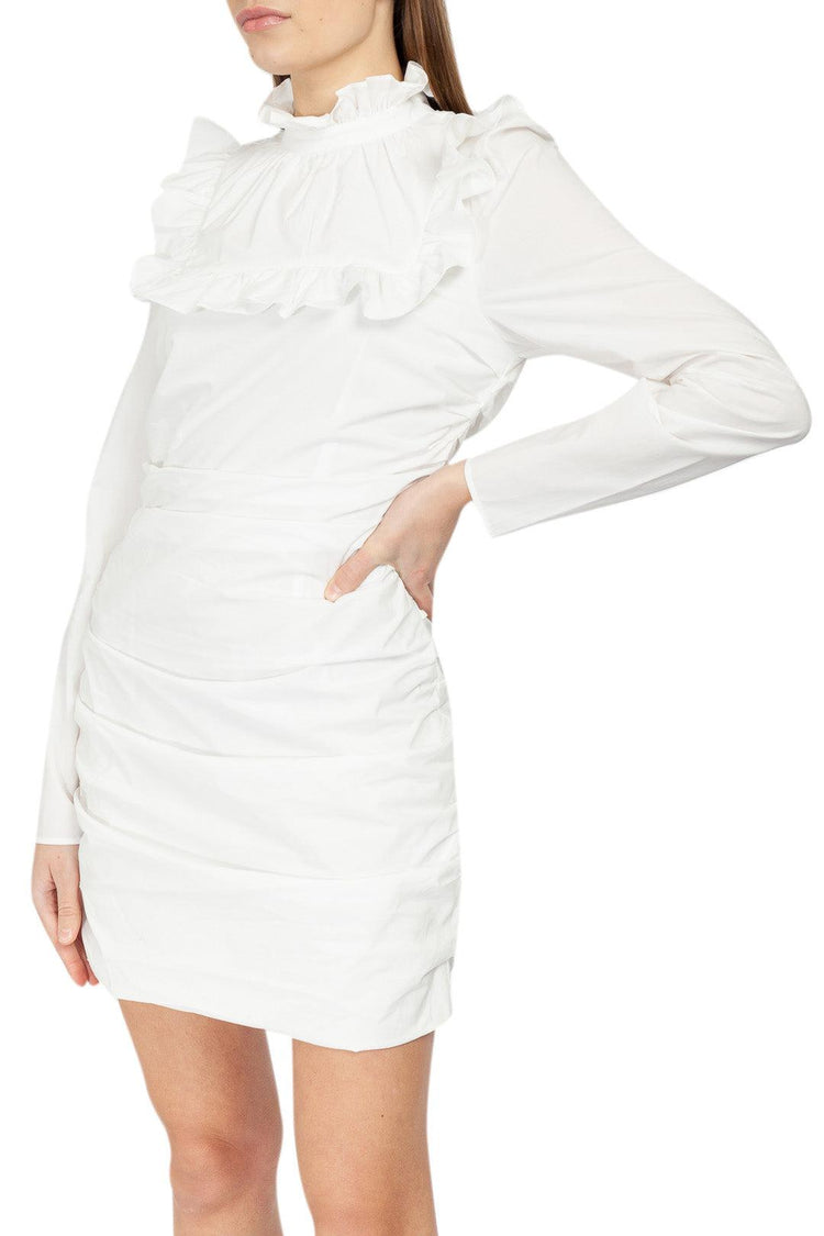 The Garment-Cotton ruffled midi-dress-dgallerystore