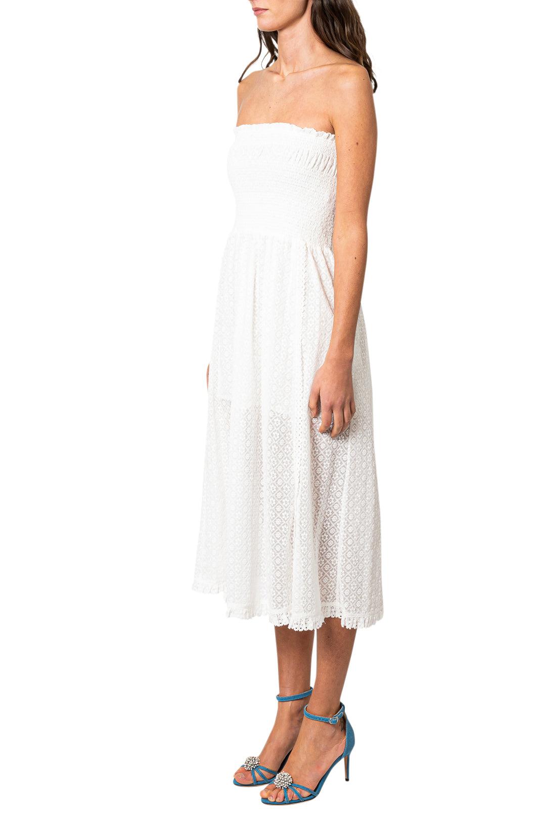 The Garment-Flared off-shoulders midi-dress-dgallerystore