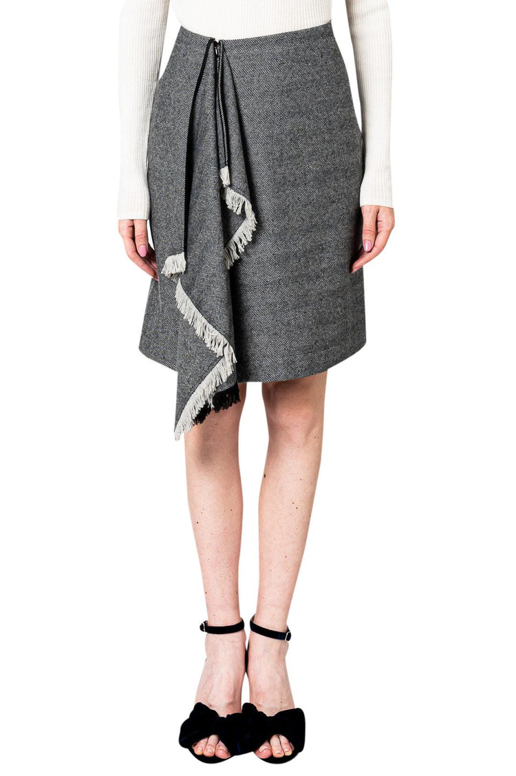 The Garment-Flared wool midi-skirt-dgallerystore