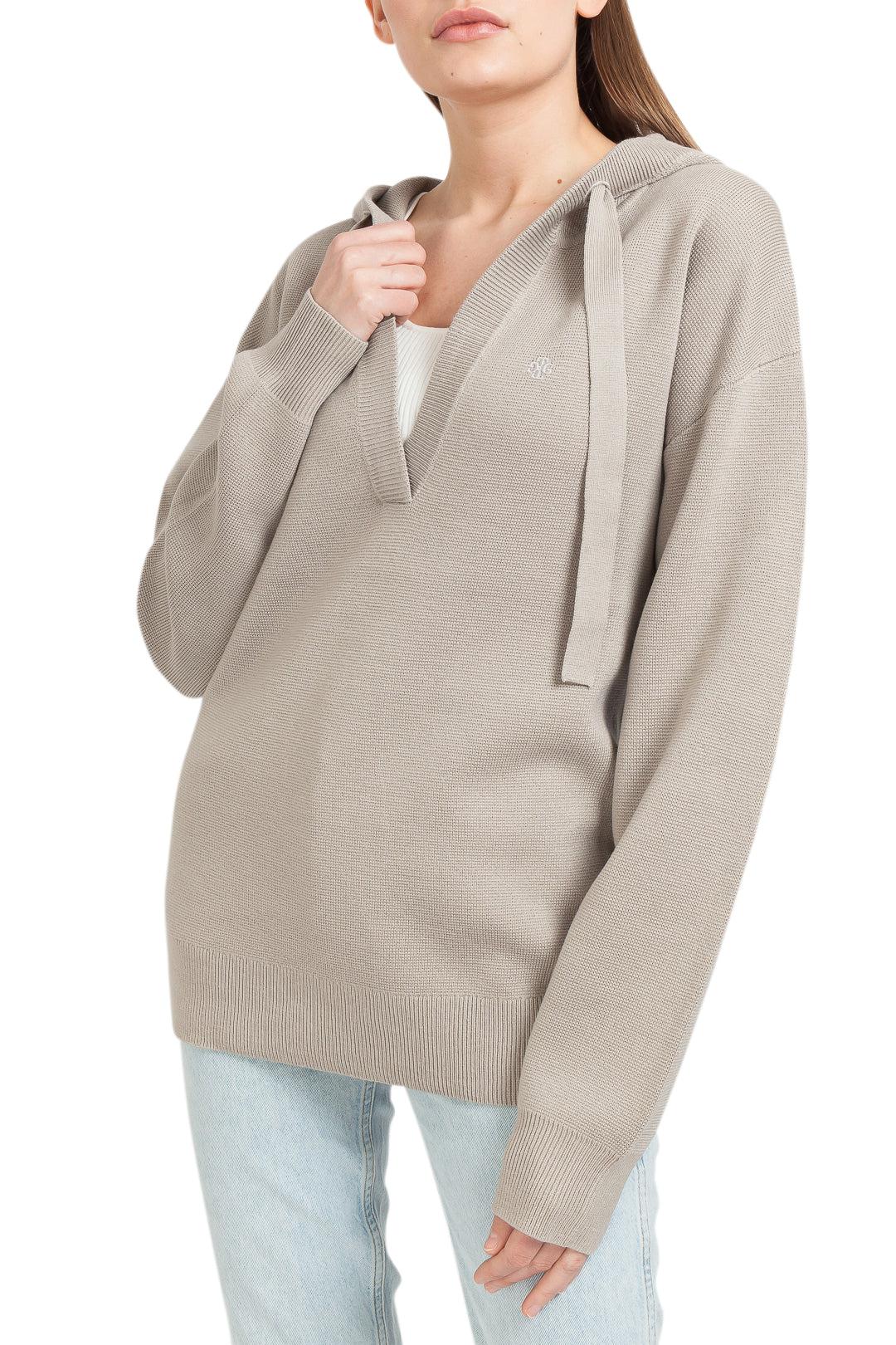 The Garment-Merino wool hooded sweater-18021-dgallerystore