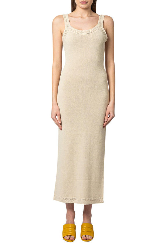 The Garment-Ribbed knit long dress-dgallerystore
