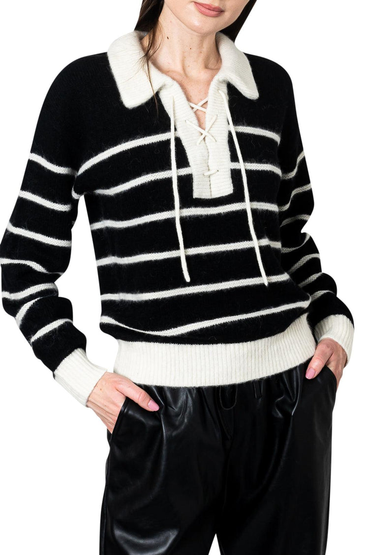 The Garment-Striped wool sweater-dgallerystore